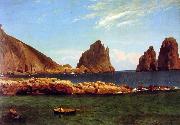 Albert Bierstadt Capri oil painting